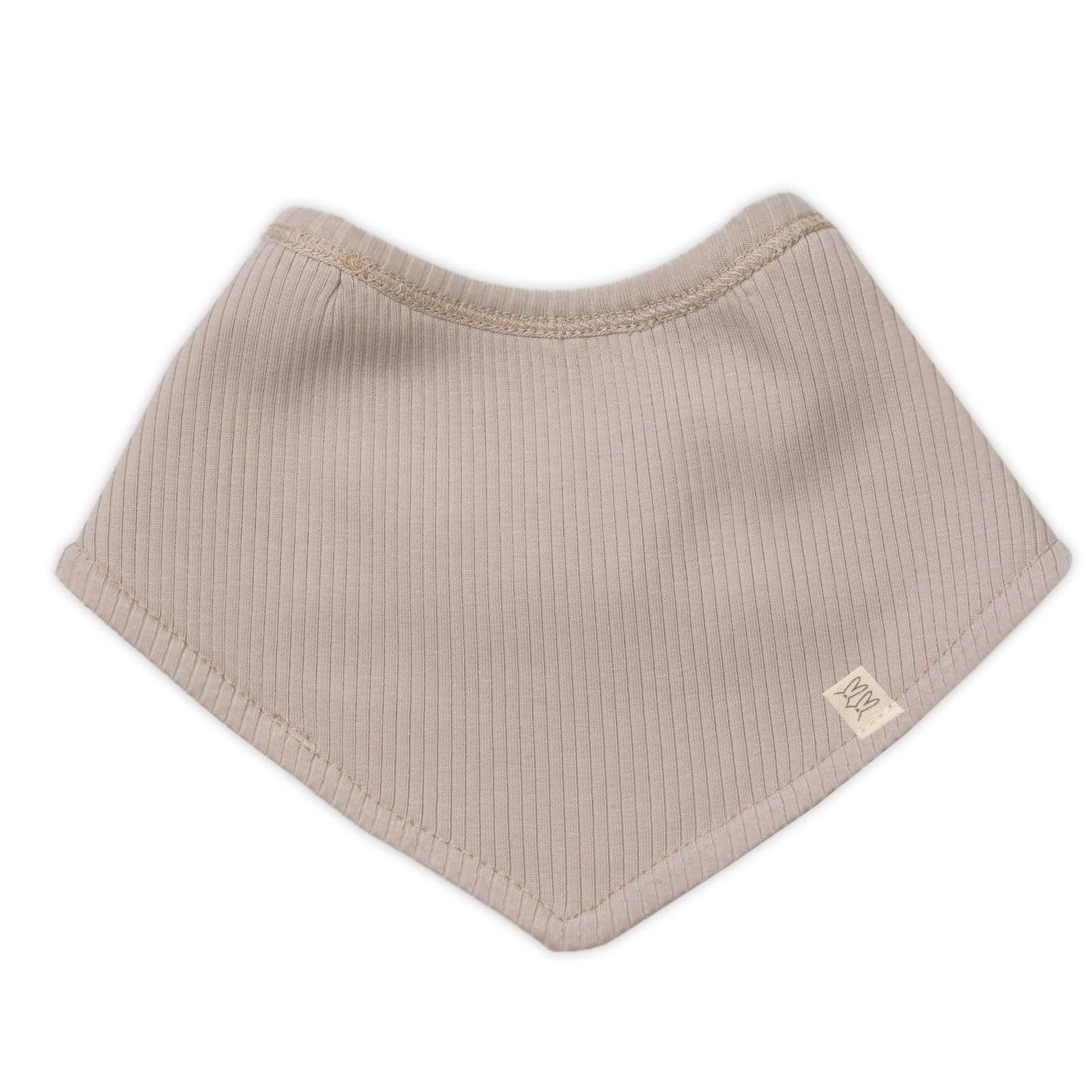 Babero Acanalado Taupe
