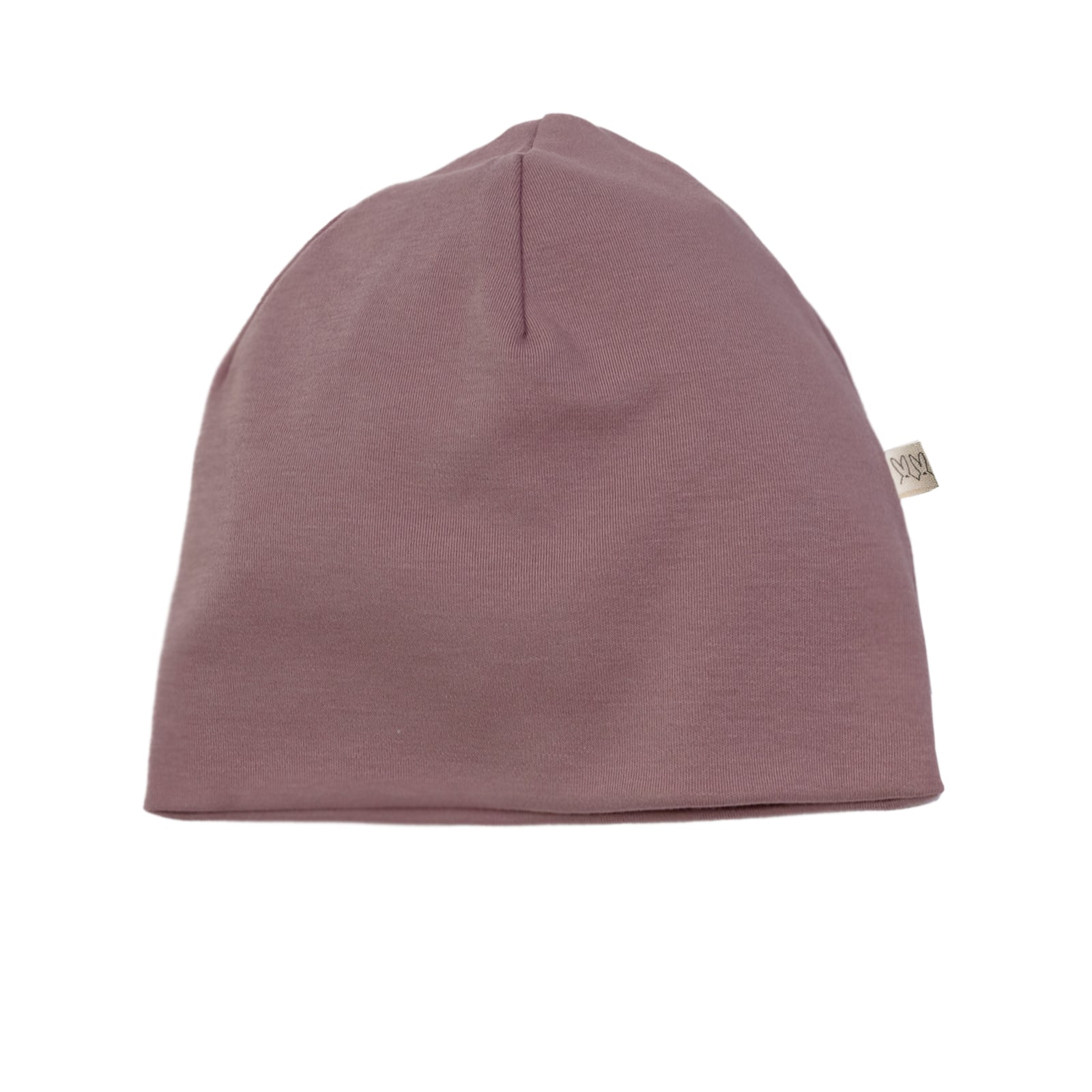 Beanie Pima Mauve New Born