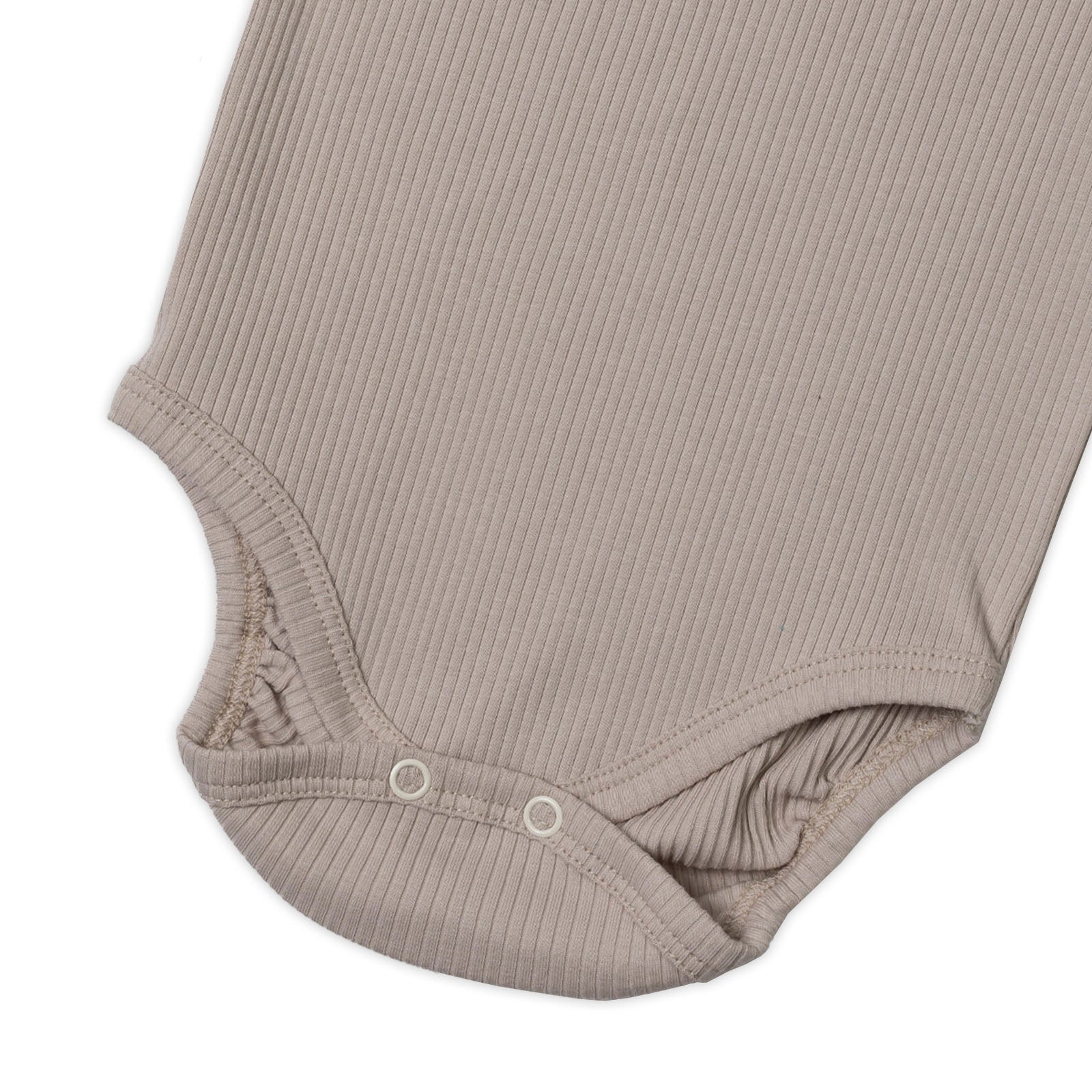 Pañalero Manga Larga Acanalado Taupe