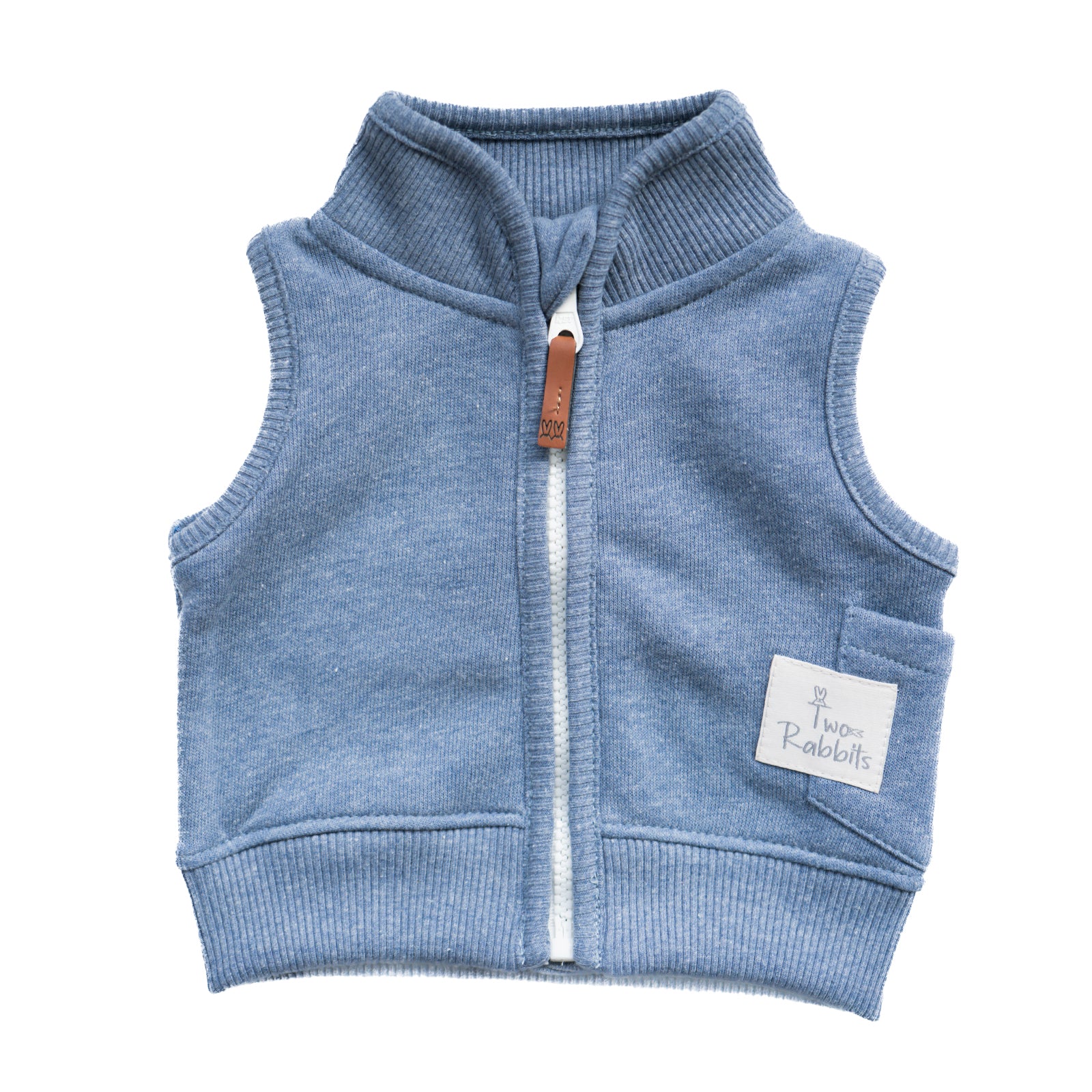 Chaleco Afranelado Artic Blue