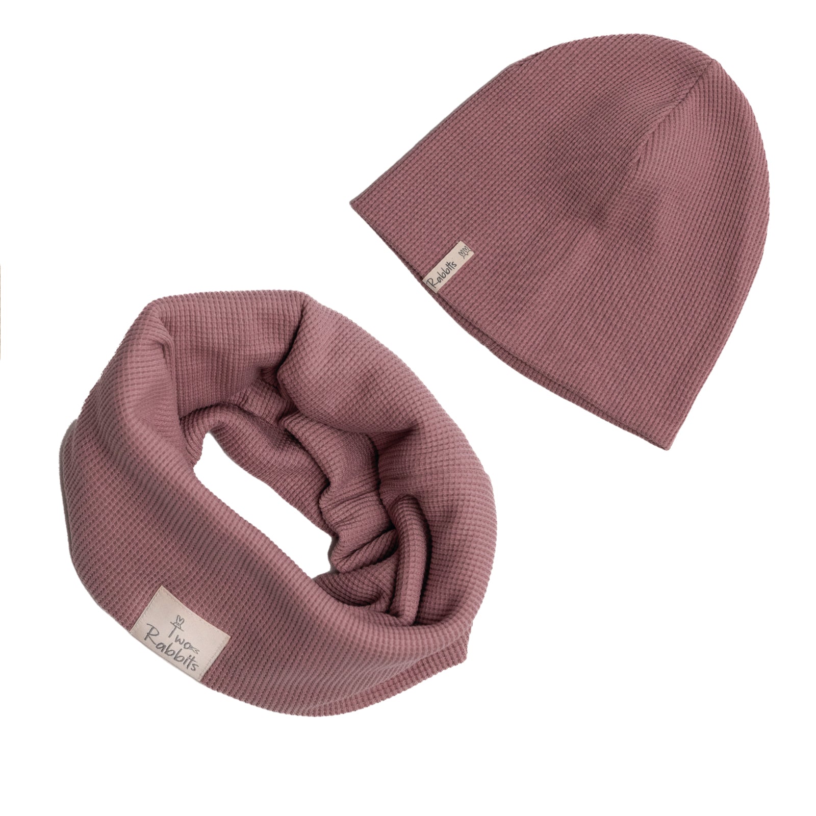 Cuello Waffle Mauve
