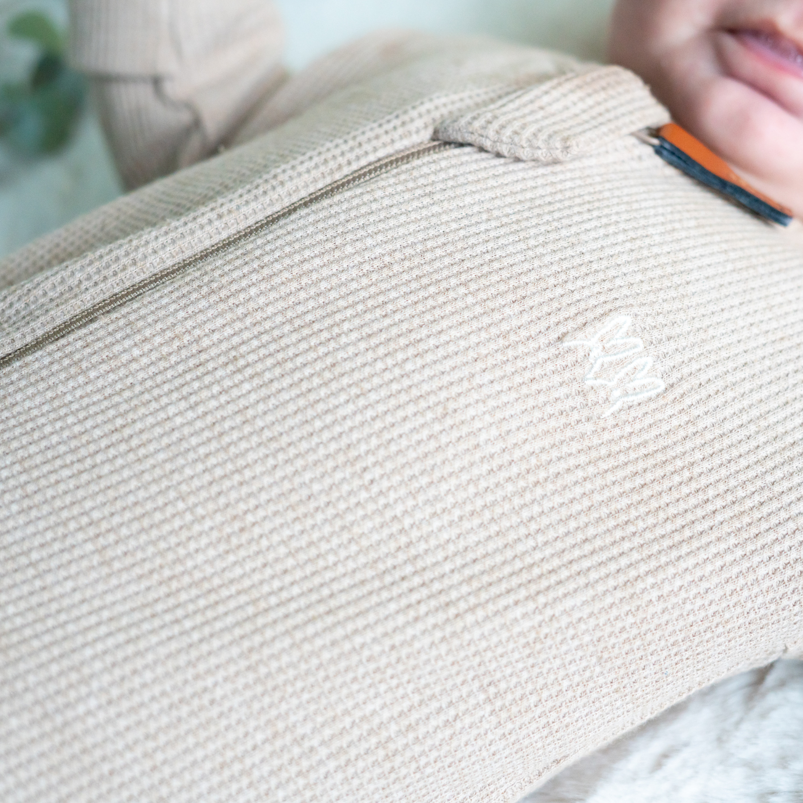 Mameluco Waffle Beige