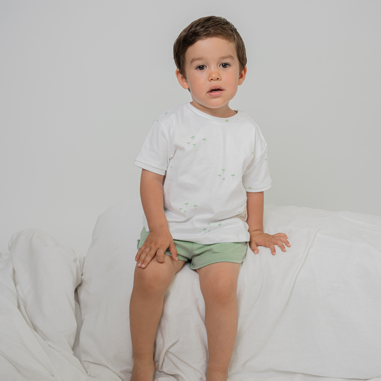 Playera Pima Oversize Palms