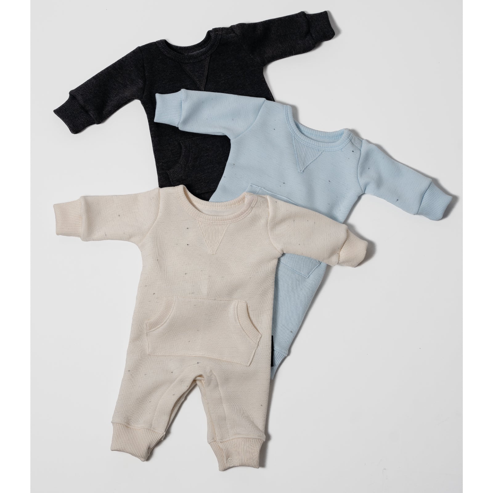 Enterizo Bolsillo Charcoal
