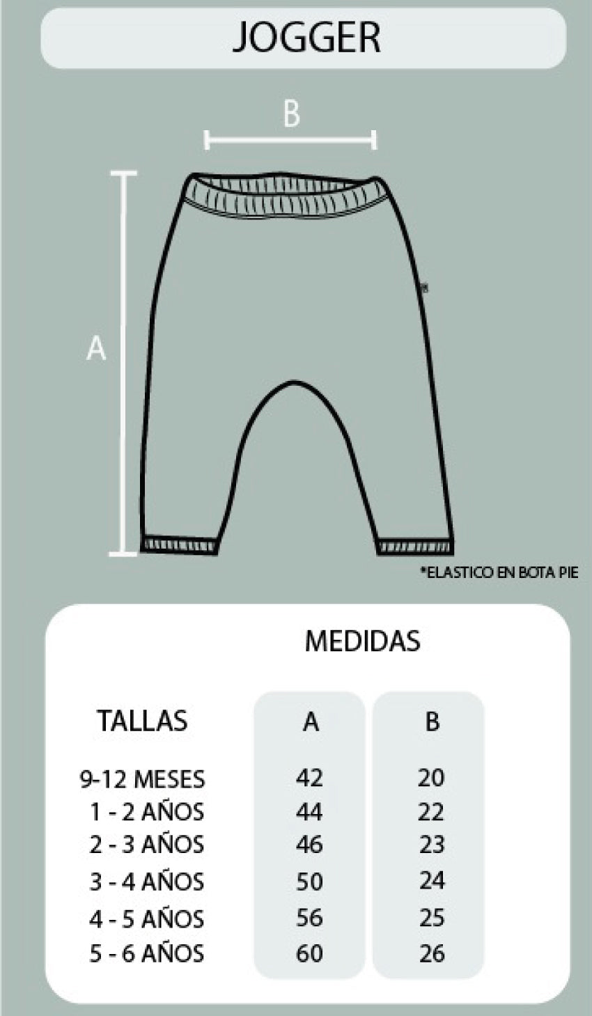 Jogger Negro Pima