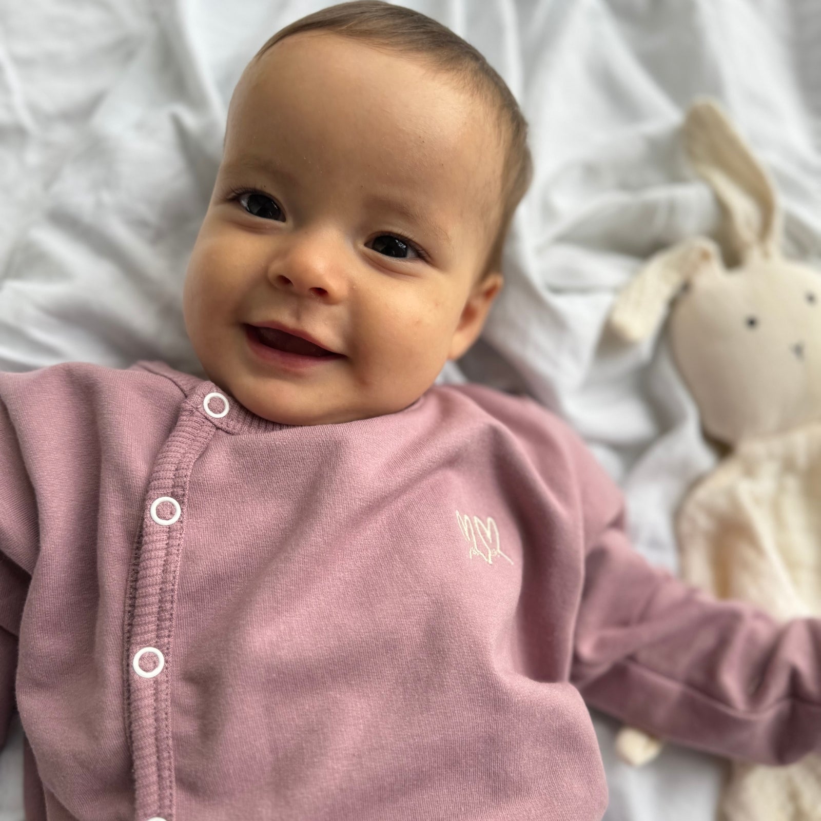 Mameluco Afranelado Mauve