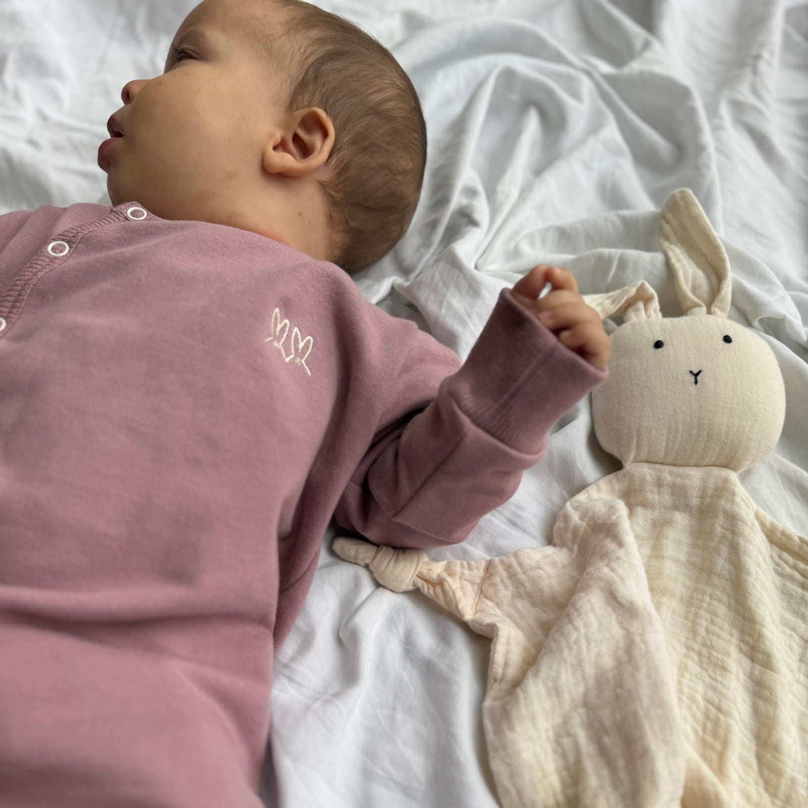 Mameluco Afranelado Mauve