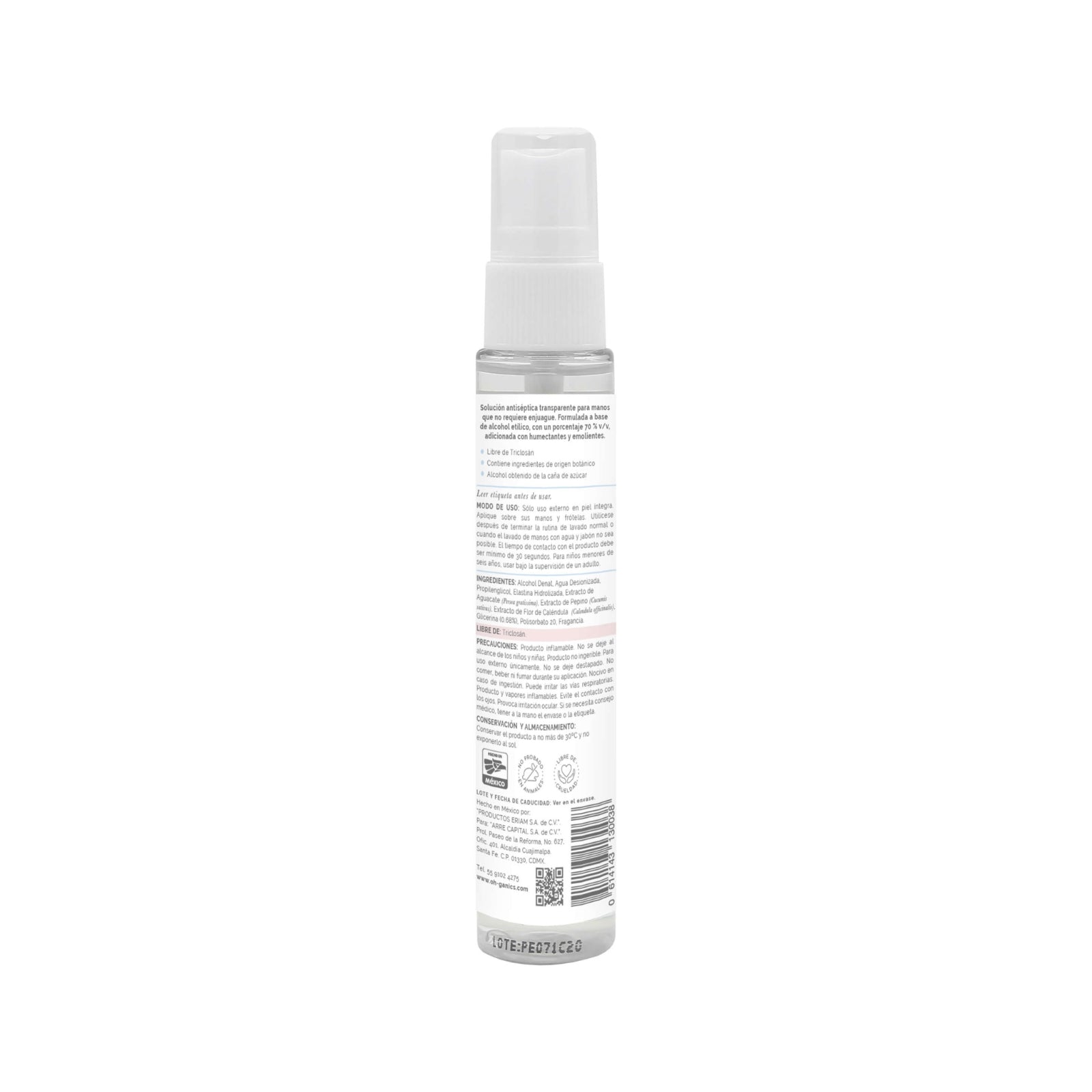 Antibacterial 50ml - Lavanda Vainilla