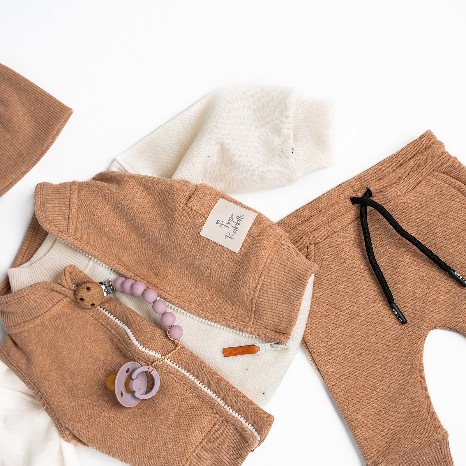 Pantalón Comfy Afranelado Camel