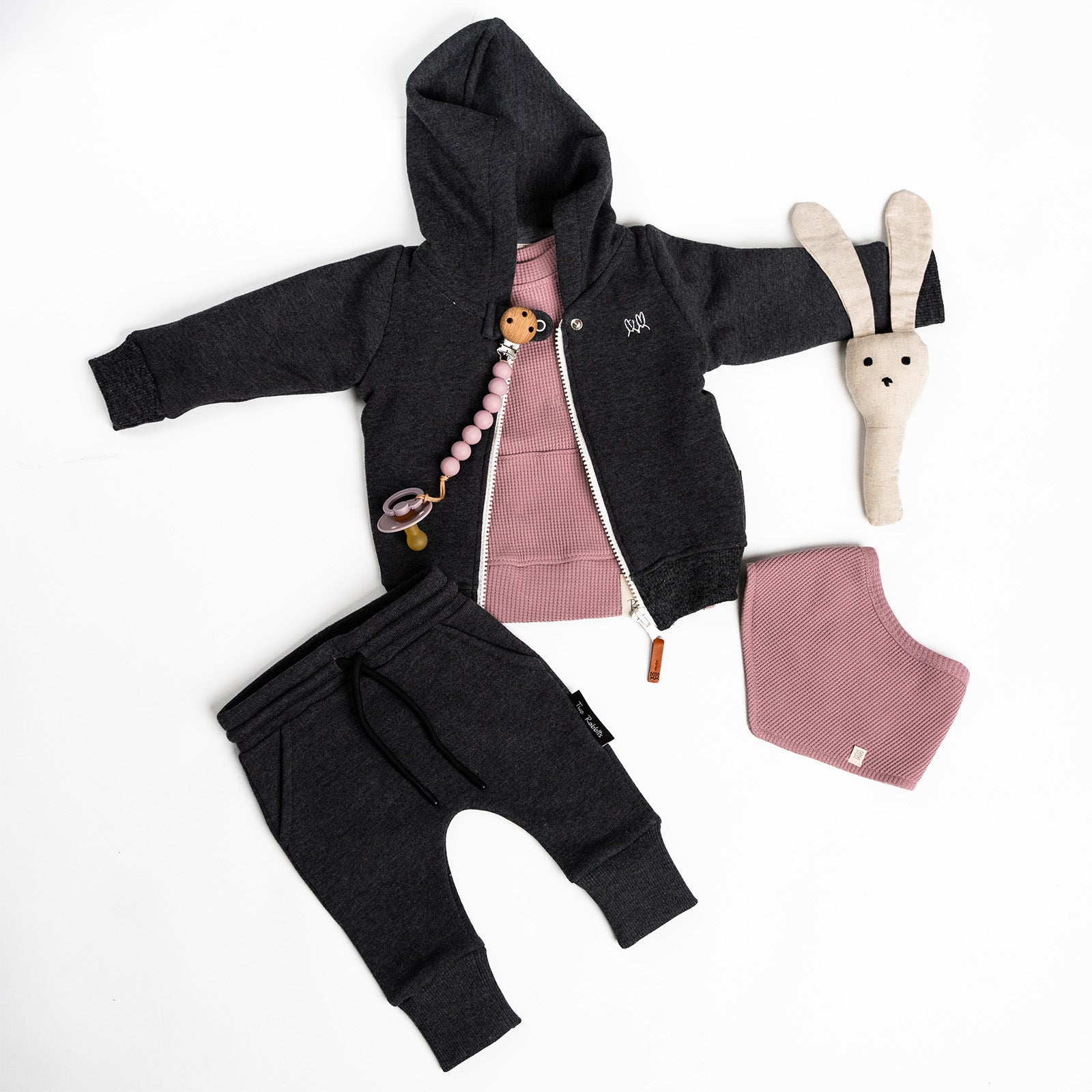 Pantalón Comfy Afranelado Charcoal