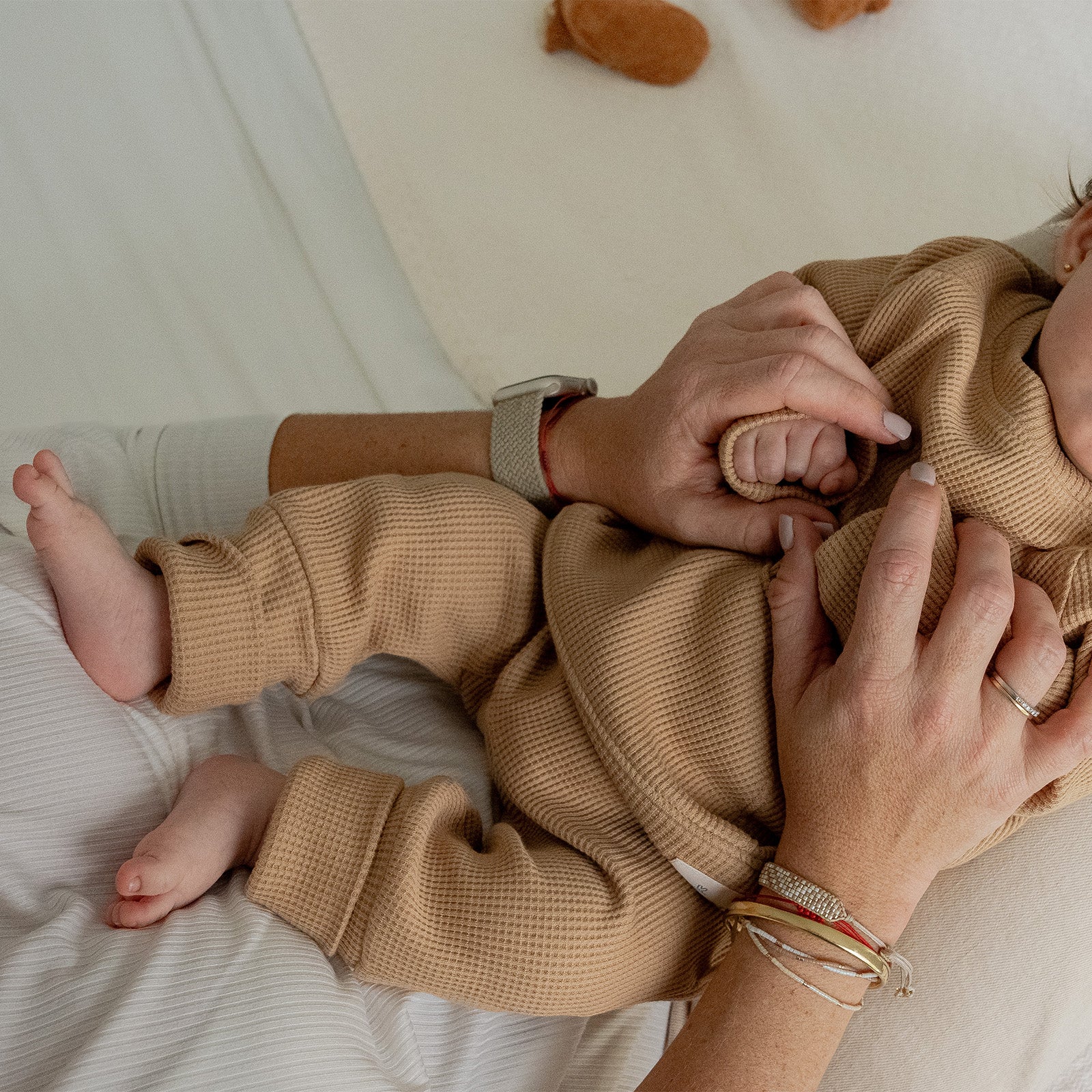 Pants Waffle Caramel