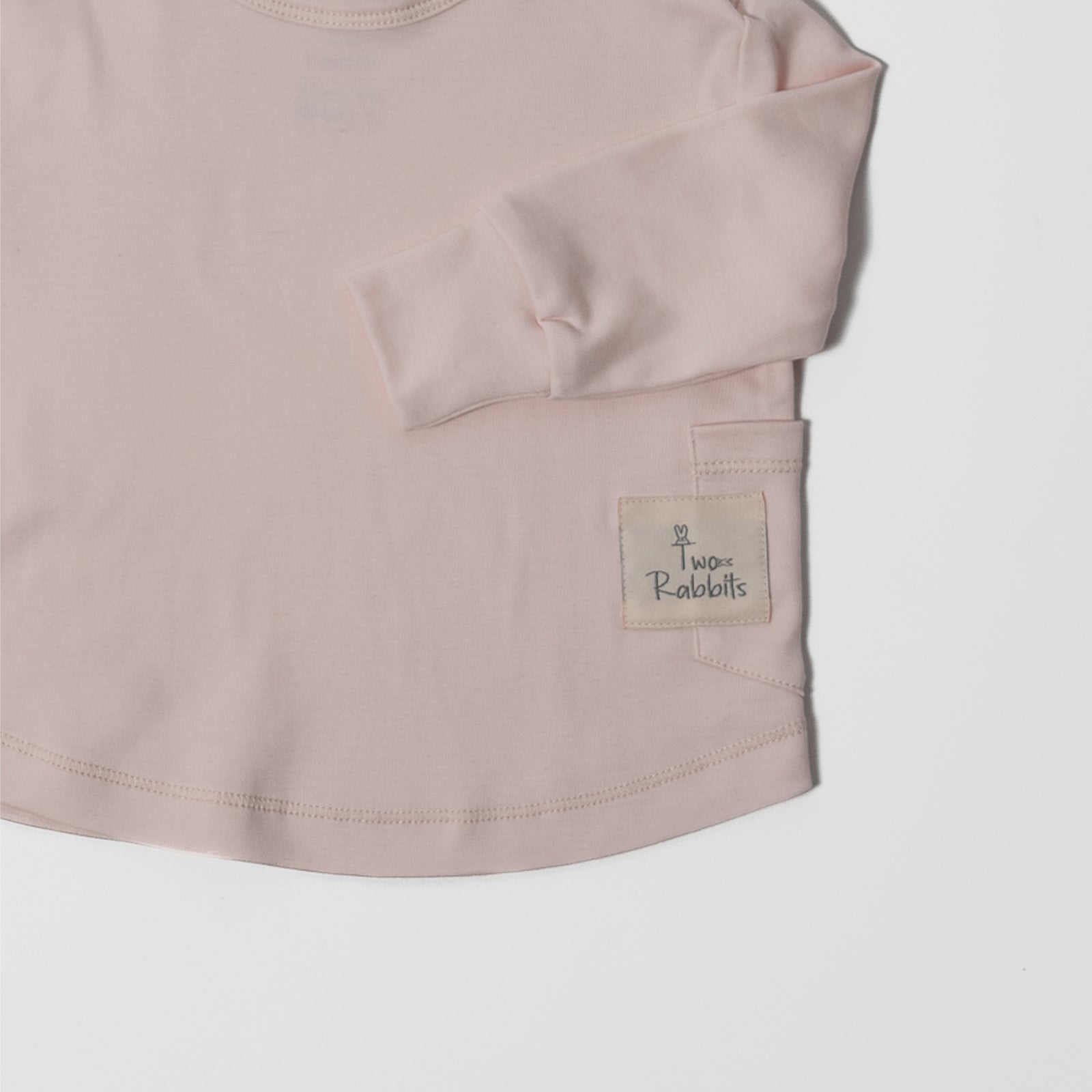 Playera Pima Manga Larga Dusty Rose