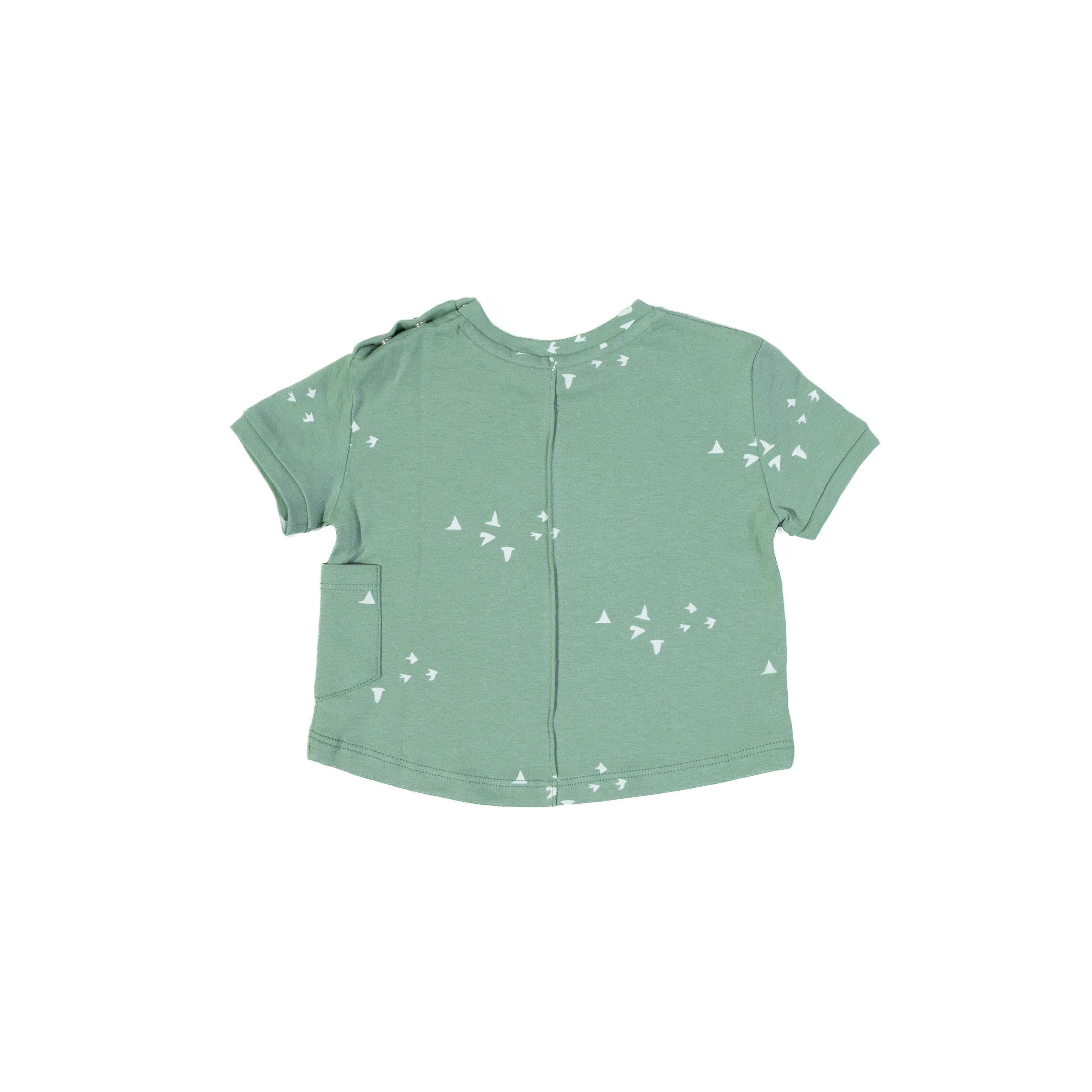 Playera Pima Oversize Birds