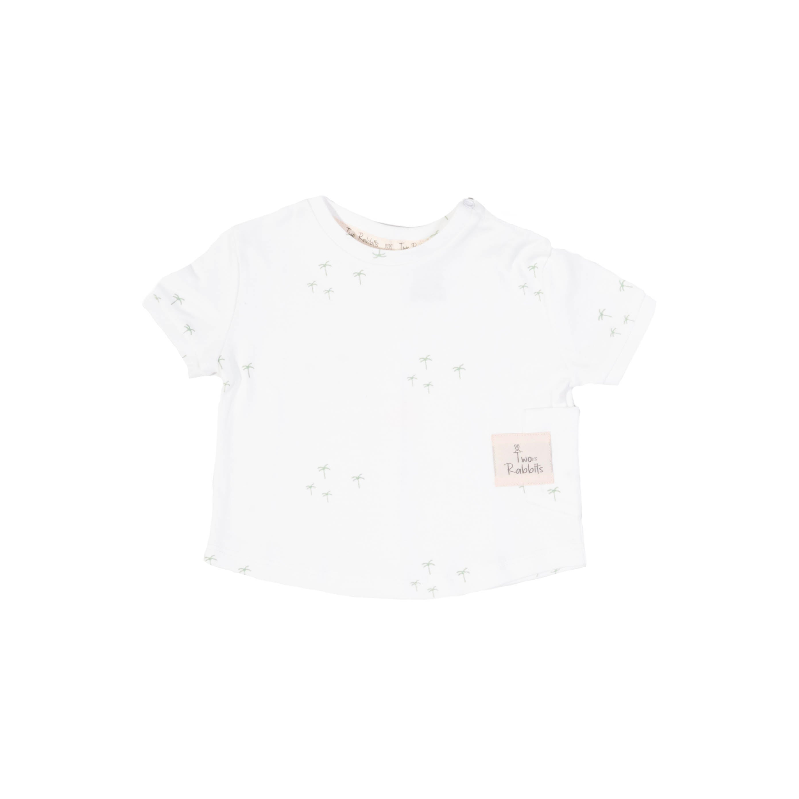 Playera Pima Oversize Palms