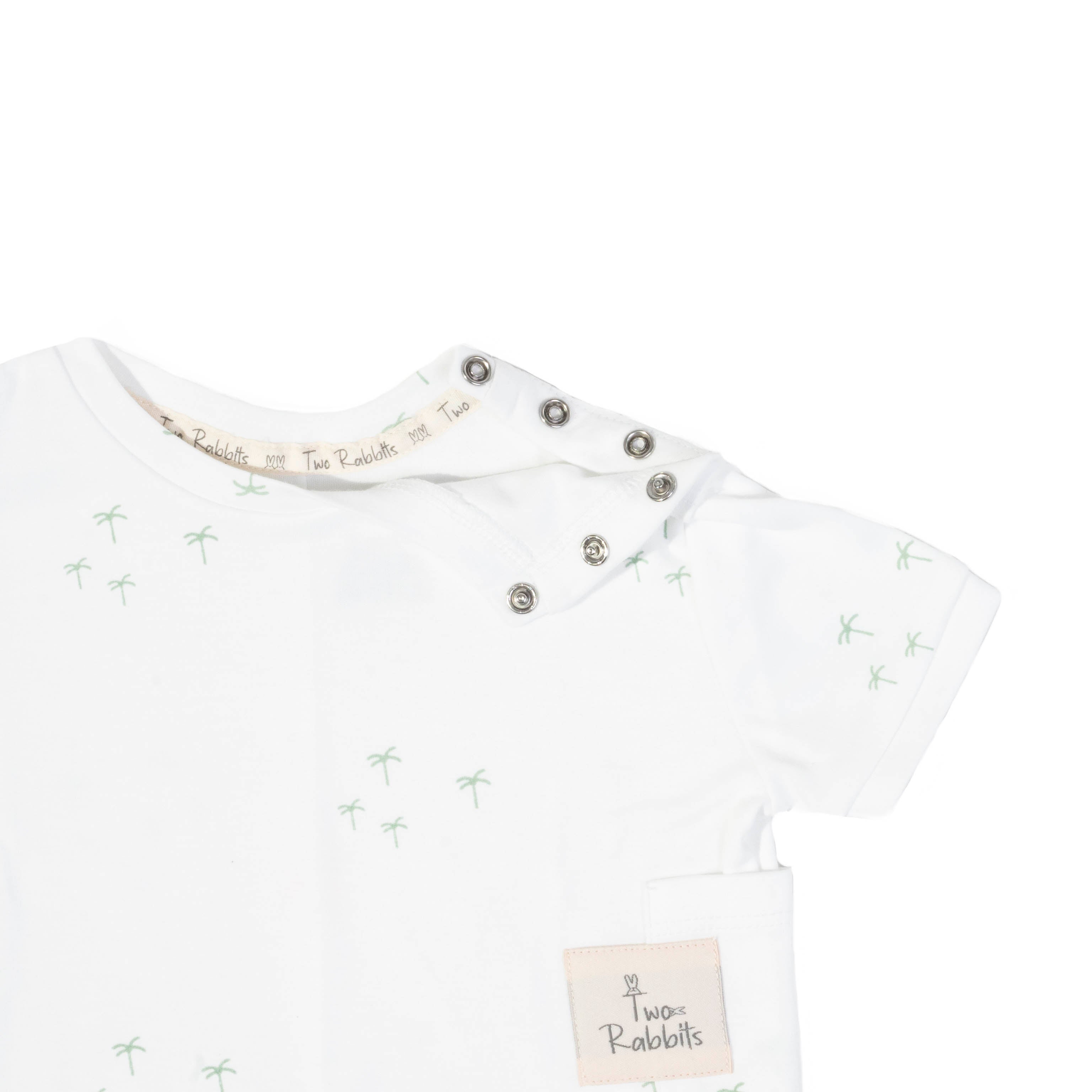 Playera Pima Oversize Palms