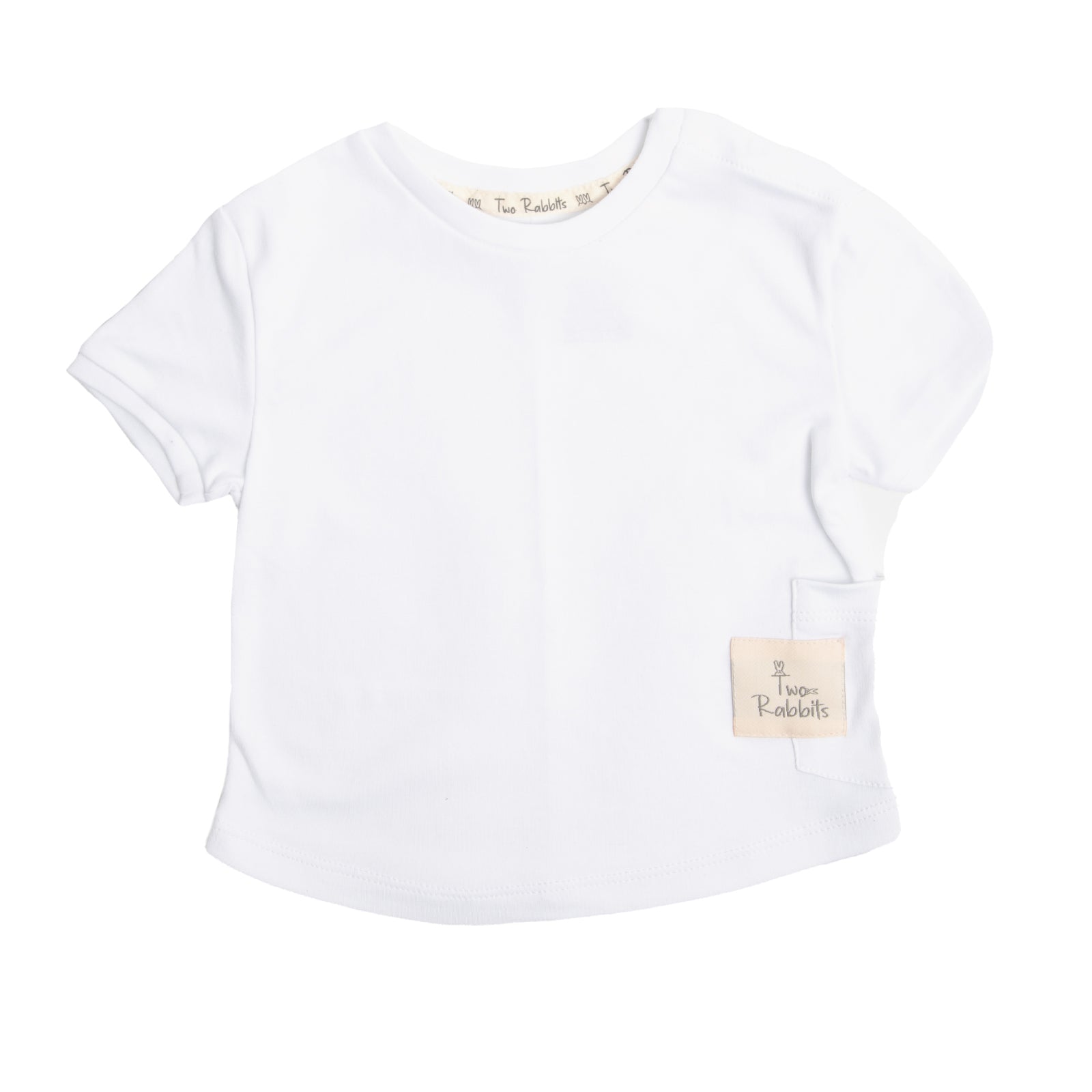 Playera Pima Oversize Blanca