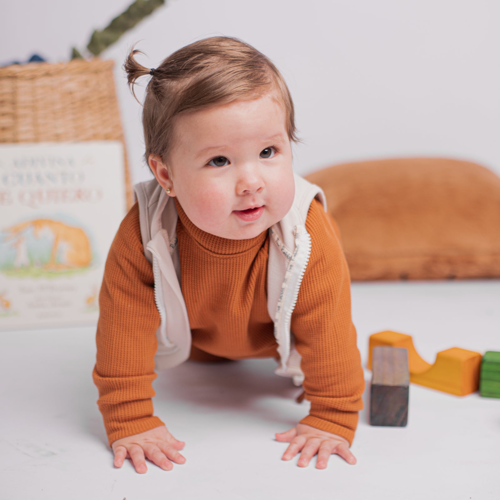 Sudadera Waffle Maple