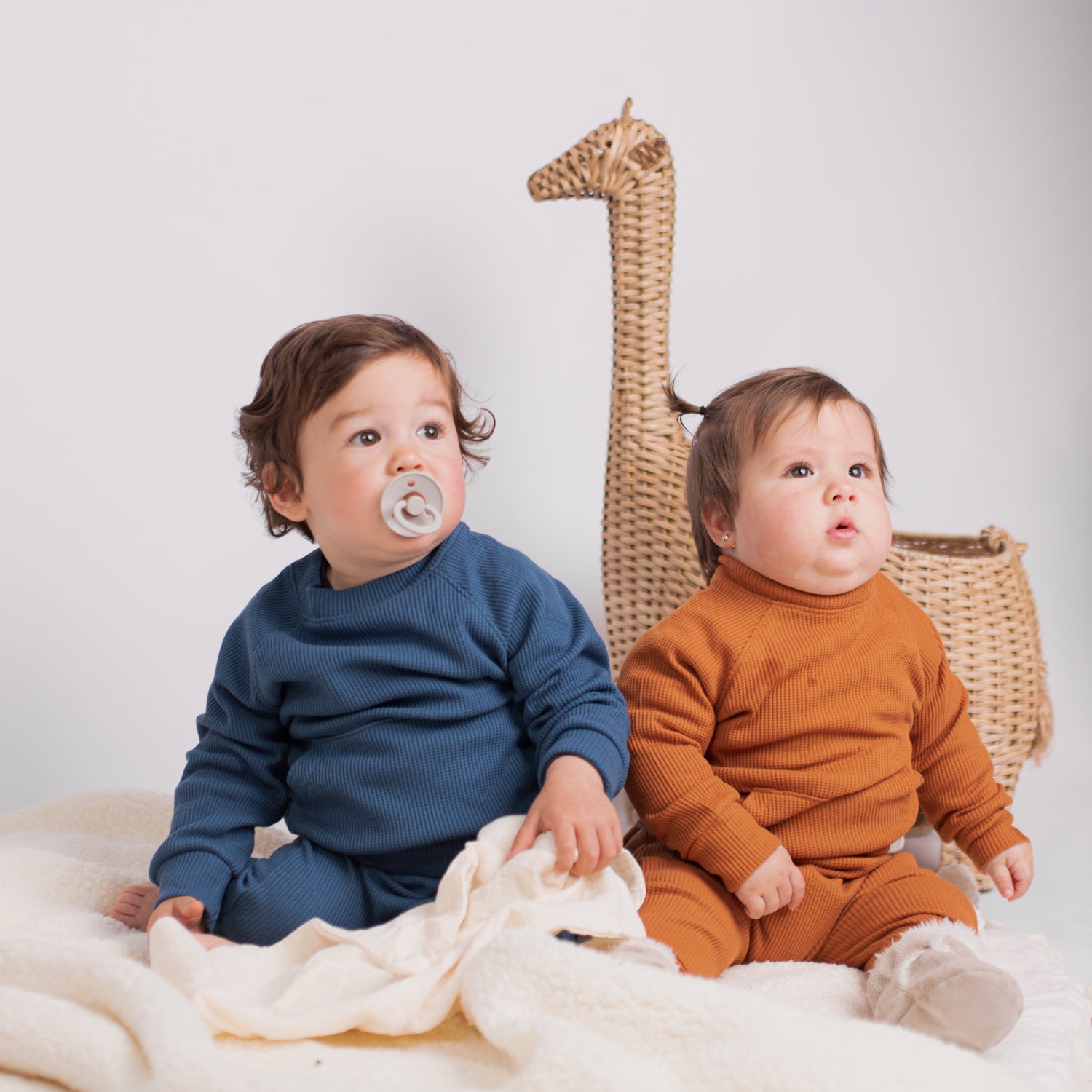 Sudadera Waffle Maple