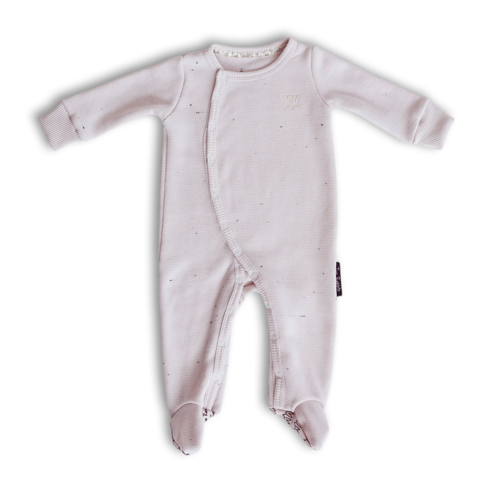 Mameluco Afranelado Pink Blossom