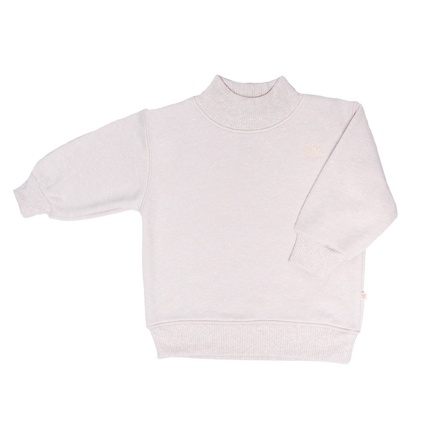 Sudadera Oversize Cuello Alto Silver Moon