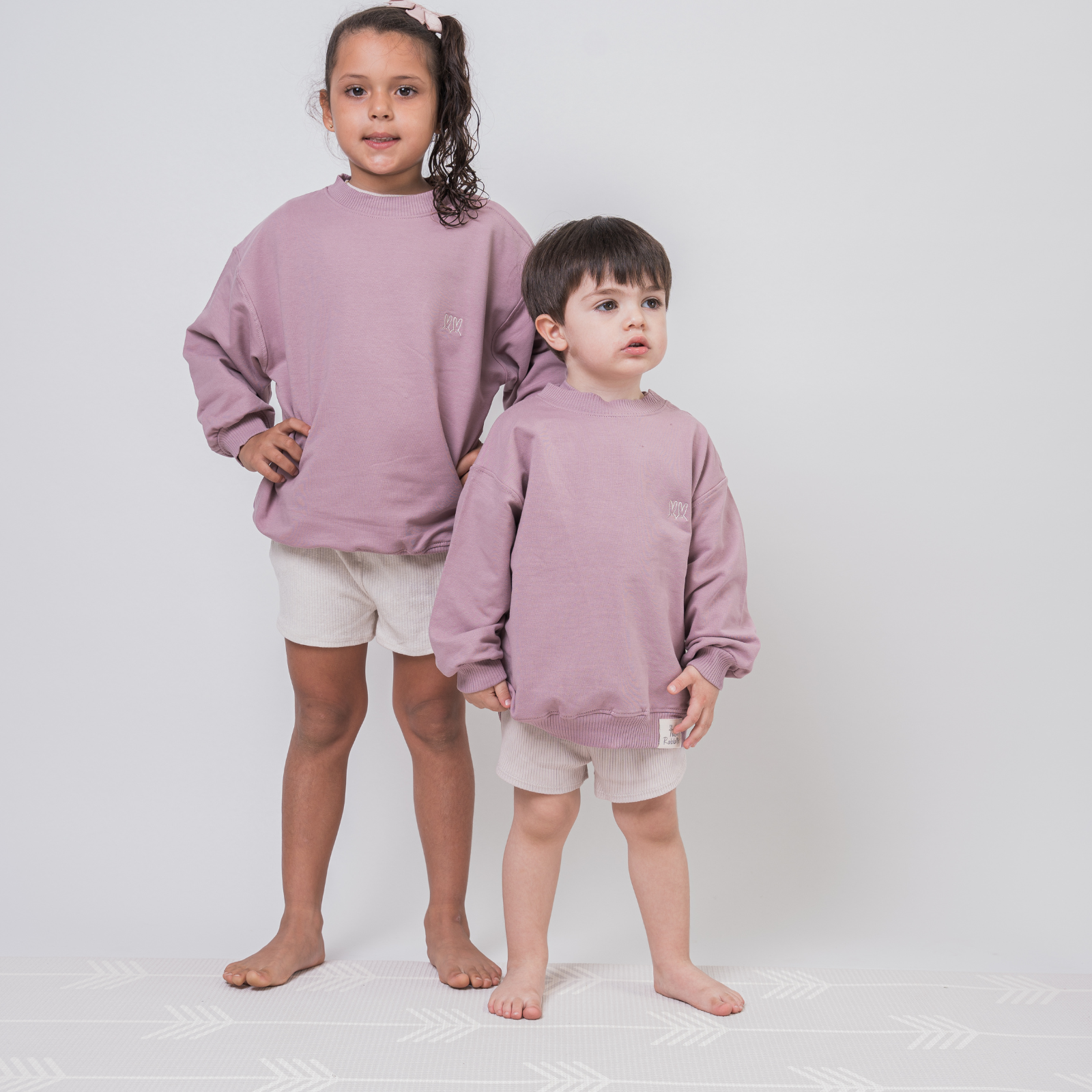 Sudadera Spring Oversize Mauve