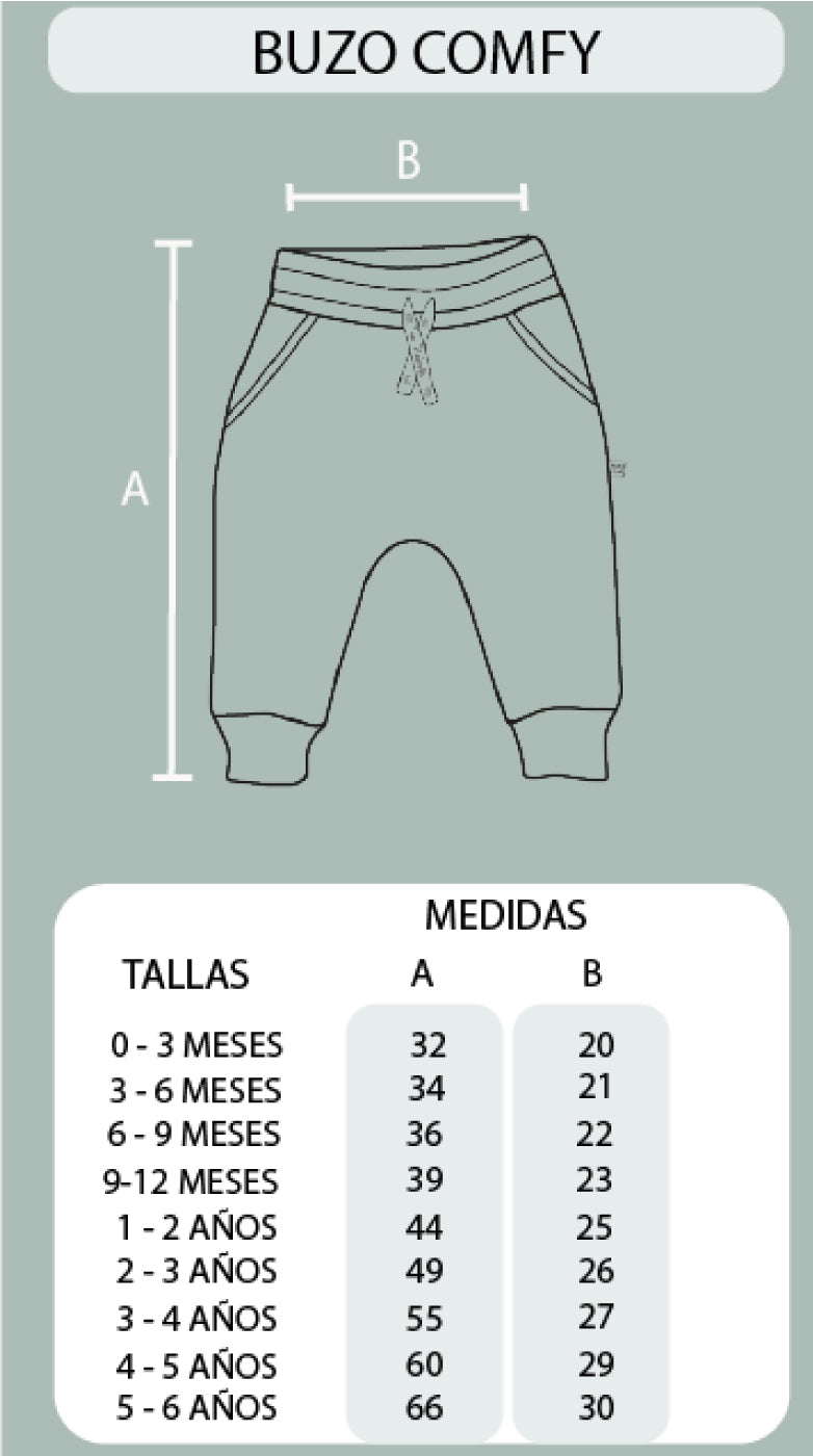 Pantalón Comfy Afranelado Artic Blue