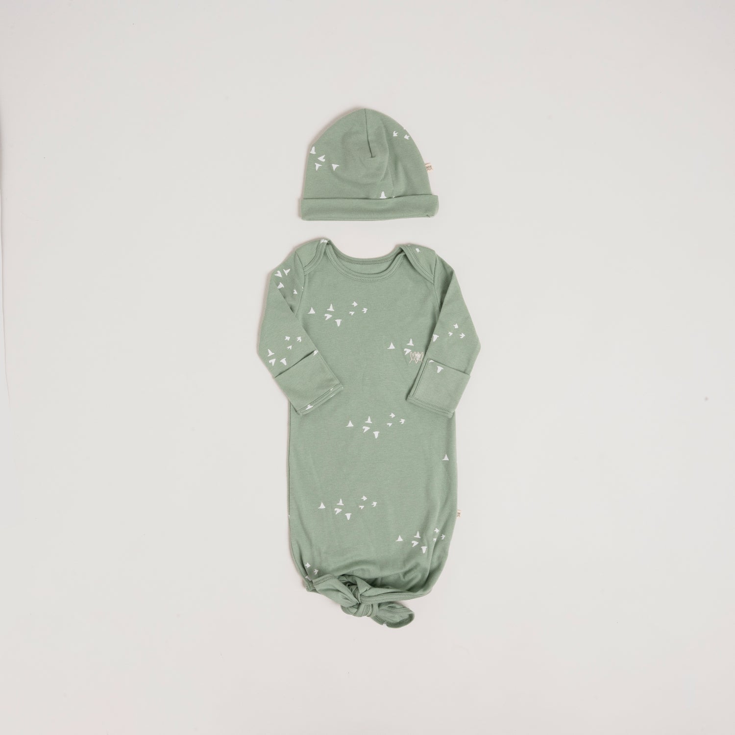 Set Pijama Nudo + Beanie Birds